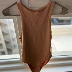 Zara Bodysuit (Tan - Small)
